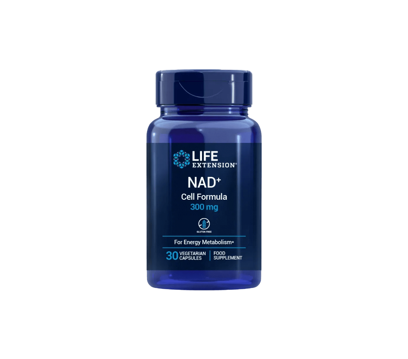 Life Extension NAD+ Cell Formula | 30 vegan capsules | 300 mg per capsule