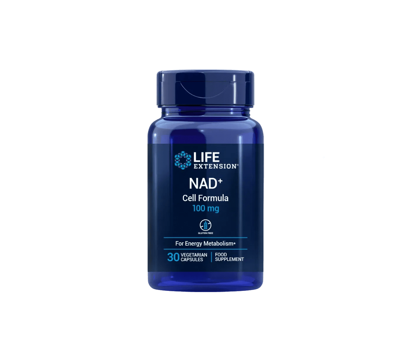 Life Extension NAD+ Cell Formula | 30 vegan capsules | 100 mg per capsule