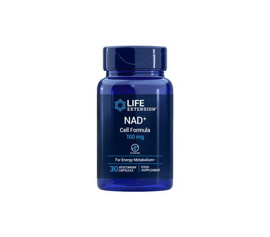 Life Extension NAD+ Cell Formula | 30 vegan capsules | 100 mg per capsule
