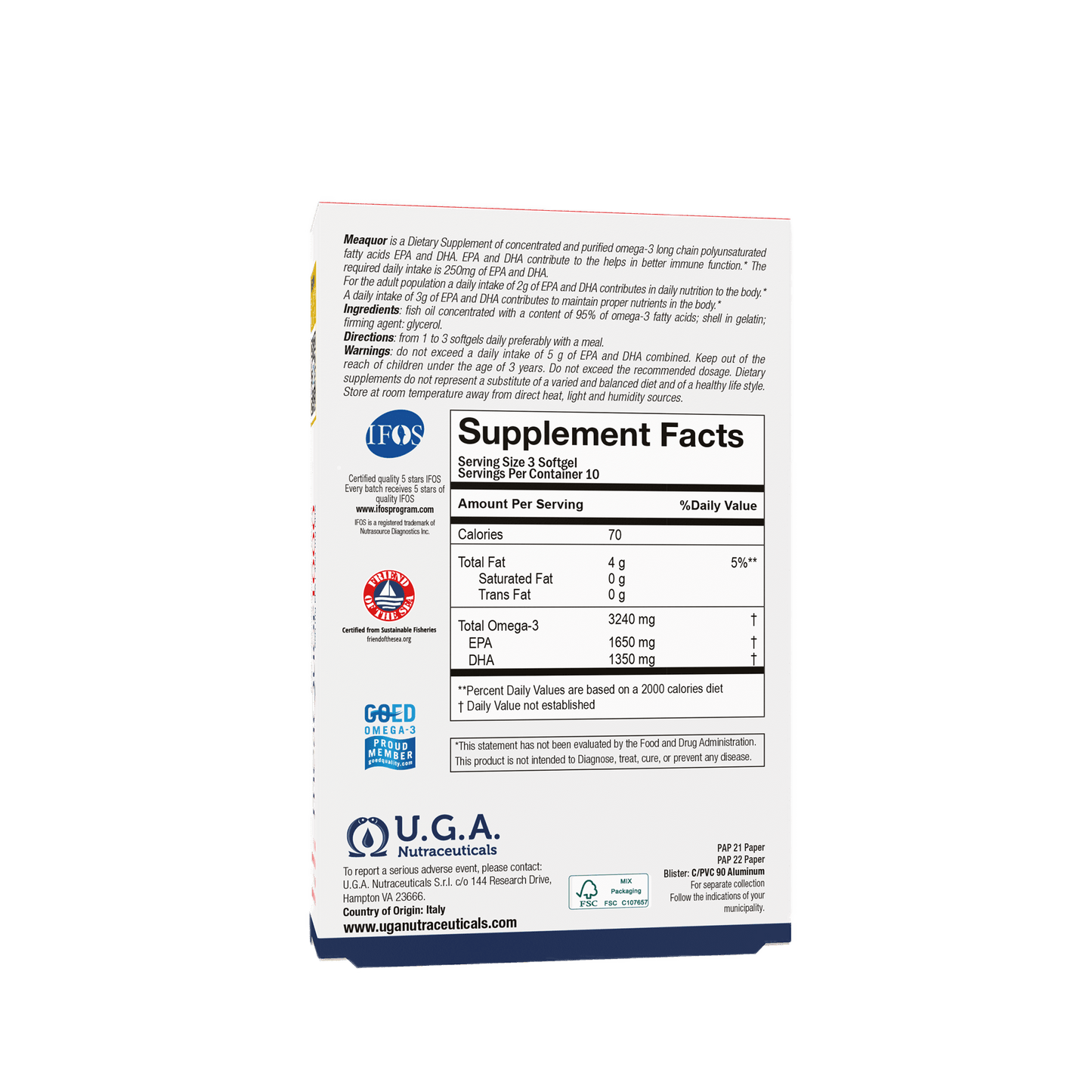 Meaquor 1000 30 capsules